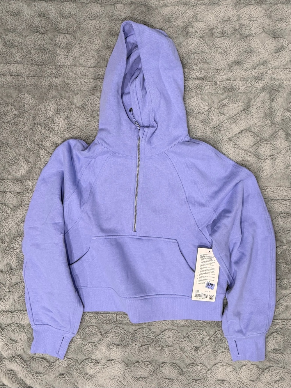 Lululemon Scuba Oversized Half-Zip Hoodie | Size XS/S | NWT